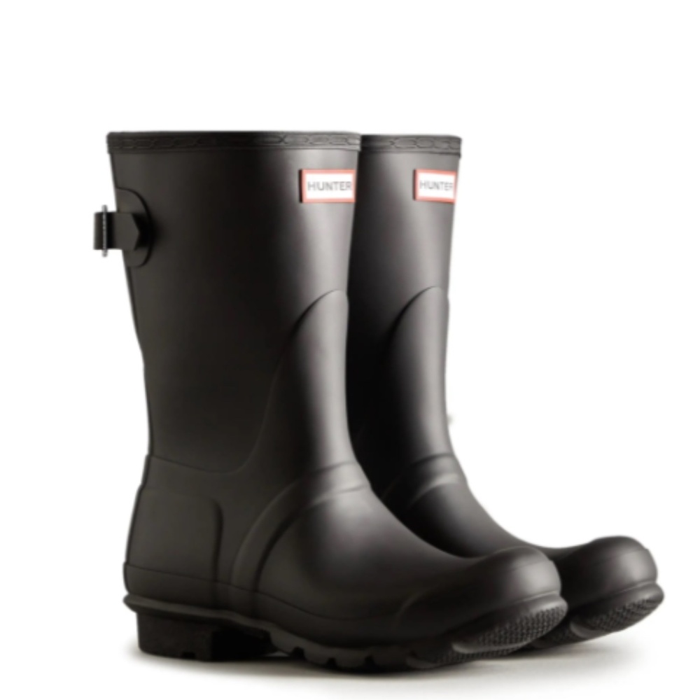 Women's Original Back Adjustable Short Rain Boots Size 6